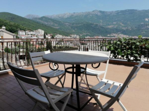 Lovely apartment with big terrace in Budva
